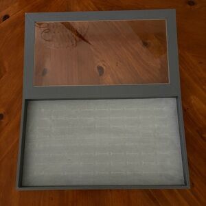 Prestige Ring Display Jewelry Storage Box 50 YR Guard Tarnish Protection Lux